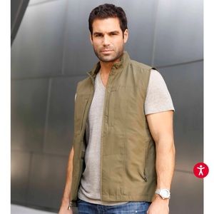 Scottevest Olive Green Men's Vest XL